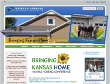 Tablet Screenshot of kshousingcorp.org